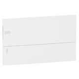 Електрощиток Mini Pragma Вбудований 1ряд/18мод. біли дверцята