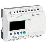 ИНТЕЛЛЕКТУАЛЬНОЕ РЕЛЕ 26ВХ/ВЫХ, =24В ДИСПЛ+Часы. Schneider Electric