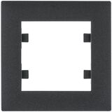 Рамка 1X, Lumina-Intens, чорна Hager WL5513