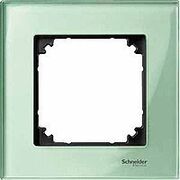 Merten M-Elegance Рамка на 1 пост, скло ізумруд Schneider Electric