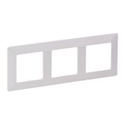 Рамка 3 поста Белый Valena LIFE