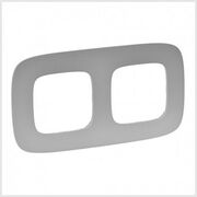 Рамка 2 поста Алюміній Valena Allure