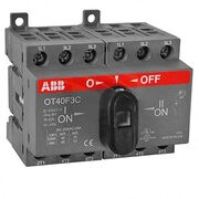 Реверсивный рубильник ПЕРЕКЛЮЧАТЕЛЬ OT40F3C (I-0-II), 3 полюса АВВ