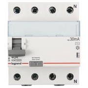 Дифференциальное реле 4П 40A 30mA -AC TX3 УЗО Legrand