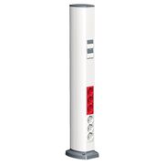 Мини-колонна двусторонняя 0,7 м белая RAL9010