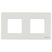 Рамка 2 поста білий Zenit