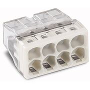 Клемма строительно-монтажная на 8 проводов 0.5-2.5 мм2 /24А WAGO