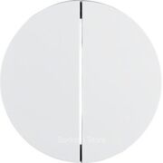 Лицевая панель 2-клавишных выключателей полярная белизна R.1/R.3 Berker