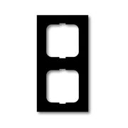 1722-885K-500 Рамка 2 поста черный оксамит Future Linear