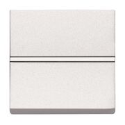 Кнопка н/о 2 мод. білий Zenit