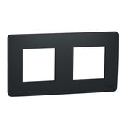 Рамка 2-пост антрацит Studio Unica New