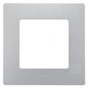 672551 Рамка 1-постовая Etika (алюминий) Легранд
