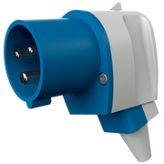 Кутовий штекер 16 A 3 Pin 1411 IP 44