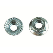 Гайка з рискою що перешкоджає відкручуванню М6 inox ДКС