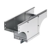 Ответвитель TDS T-образный вертикальный универсальный осн. 100 H50 горячего цинкования.