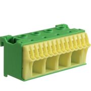 Блок PE-клемм QiuckConnect PE-клемма 4x16мм2+14x4мм2 ширина 75мм HAGER
