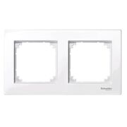 Рамка 2-постовая серия M-Plan Активно белый Merten System M