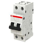 S202-C6 2P Миниатюрный автоматический выключатель 6А C 6kA System pro M compact ABB