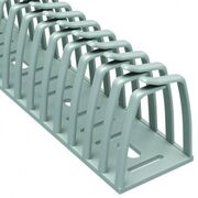 Гибкий Перфорированный самоклеящийся мини-канал DN-AS 17,5х23 L=0,5м Серый  QUADRO  ДКС