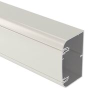 Кабель-канал алюмінієвий 90х50мм з 1 кришкою колір Білий In-liner Aero ДКС