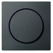 Центральная плата с поворотной рукояткой светорегулятора SM Антрацит Merten System M