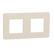 Рамка 2-постова Бежева/Бежева Unica New Studio Color Schneider