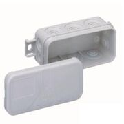 Розподільна коробка Mini 25-L 89х43х37 пуста 10 отводів IP55 Сіра Spelsberg