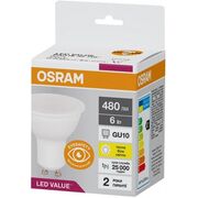 LED PAR16 50 6W/830 480Lm 230V GU10 Osram