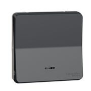 Механізм кнопкового вимикача з підсвіткою IP55, чорний, Mureva Styl Schneider Electric