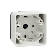 Одномісний бокс для поверхневого монтажу IP55, білий Mureva Styl Schneider Electric