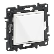 NILOE STEP Вывод кабеля с фиксатором IP21, Цвет Белый