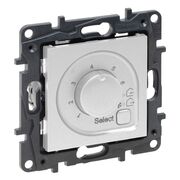 NILOE STEP Термостат для теплої підлоги 16А 230ВА, колір Алюміній