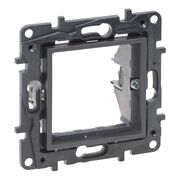 NILOE STEP Адаптор для встановлення механізмів 45х45мм MOSAIC, колір Сталь