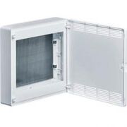 Щит 2-рядный для ММ-оборудование навесной белые пластиковые перфорированные двери GOLF HAGER VS218PZF