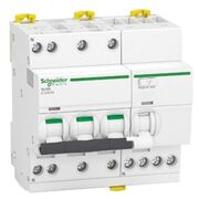 Диференційний автоматичний вимикач iCV40 3P+N 6кА 25A C 30мA AC Schneider Electric