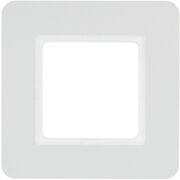 Рамка 1Х пластикова полярная белизна, Q.7