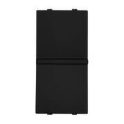 N2110 NT Вимикач перех. (сх.7), 1 мод., Zenit (чорний матовий)