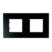 Z2272.A NT Рамка 2-на, Zenit S (чорний матовий)