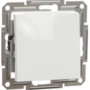 Переключатель 1 клавишный 10 A 250V AC 2300 Вт без рамки Белый Asfora Schneider Electric EPH0470121