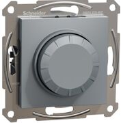 Поворотный LED димер, 230 В, 370 Вт без рамки Сталь Asfora Schneider Electric EPH6800162