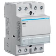 Контактор 40A 4 полюси 3НО+1НЗ [Uc] 230В [Ue] 400 V AC 3-модульний Hager