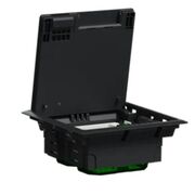 Напольный US+ люк пластиковый 4 модуля размер М на 4х45 (4 поста или 8 модулей) IP20 Unica System+ Schneider Electric