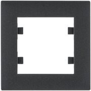 Рамка 1X, Lumina-Intens, чорна Hager WL5513