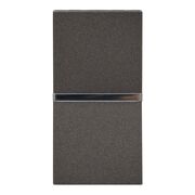 N2101 AN Вимикач (сх.1), 1 мод., Zenit (антрацит)