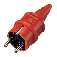 Штекер 16А 2п+З 230В SCHUKO IP44 кабельный оранж Mennekes : інтернет-магазин Elmar Україна