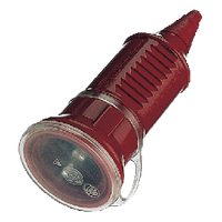 Розетка 16А 2п+З 230В SCHUKO IP44 кабельная красная Mennekes : інтернет-магазин Elmar Україна