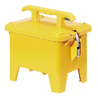 EverGUM жовтий мобільний малий модуль з DIN-рейкою на 12 модулів з N+PE клемами : інтернет-магазин Elmar Україна