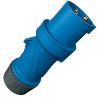 Вилка 32A 3P 6H 230V IP54 кабельний конектор з'єднувач (Alt Аrт. #260 IP44) PowerTOP Xtra Neue Typen Mennekes : інтернет-магазин Elmar Україна