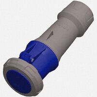 Розетка 125A 3P 6H 230V IP67 кабельная PowerTOP plus Mennekes : інтернет-магазин Elmar Україна