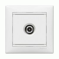 Розетка телевизионная TV проходная Valena (белый) : інтернет-магазин Elmar Україна